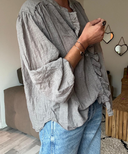 BLOUSE À FROUFROUS ÉLISE