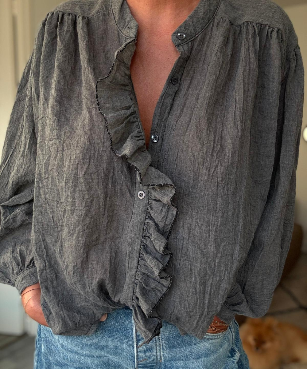 BLOUSE À FROUFROUS LAURY