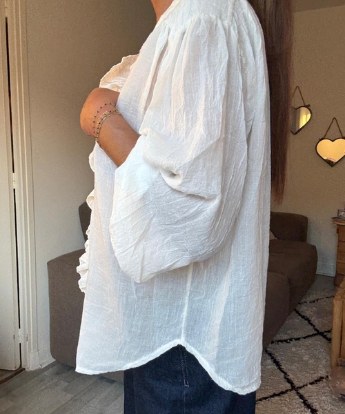 BLOUSE À FROUFROUS JEANNE