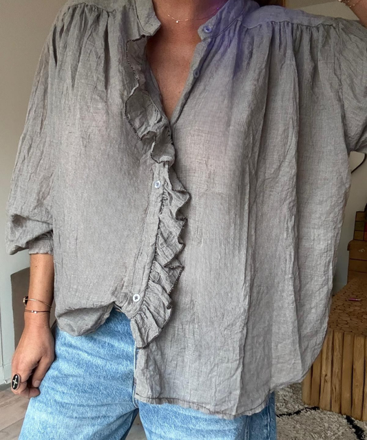 BLOUSE À FROUFROUS ÉLISE