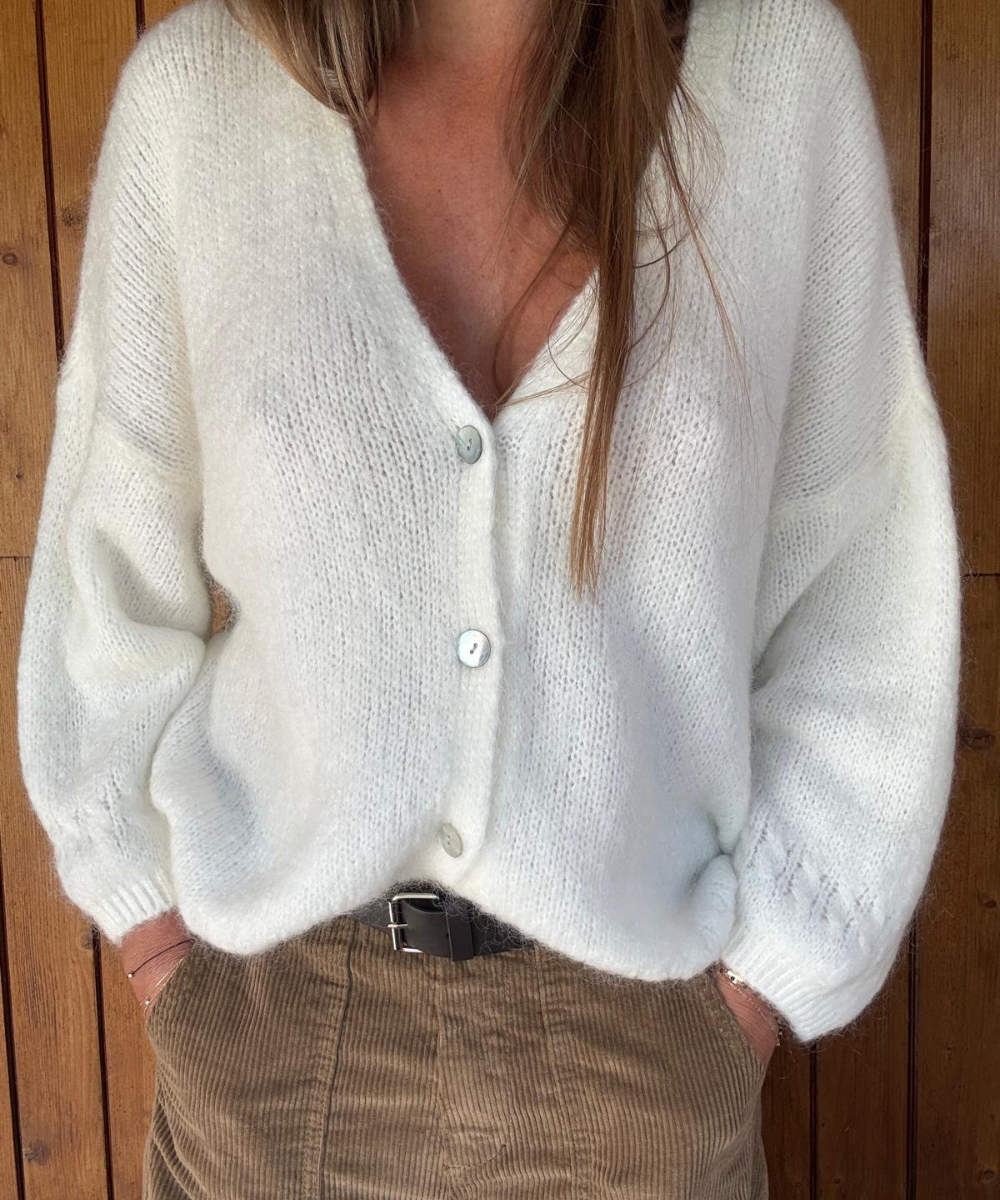 GILET EN MOHAIR PATRICIA